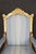 19th C. Pair French Napoleonic Style Armchairs, Giltwood & Blue Upholstery For Sale - Image 16 of 16
