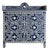 Arabesque Blue Inlay Dresser & Changing Table by House of Jaipur For Sale