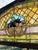 Antique Art Nouveau Colored Stained Glass Fruit 27 X 75 Arched Transom Window, B For Sale - Image 10 of 18