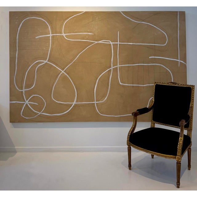 Abstract Coast Lines, 2026 by Murray Duncan, Mixed Media Abstract For Sale - Image 3 of 6