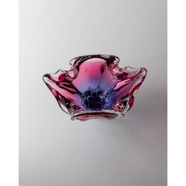 Vintage Murano Glass Bowl, 1970s For Sale - Image 9 of 11