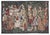 This striking medieval tapestry was woven in the 15th Century on a high-warp (vertical) loom. It originated from Les...