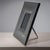 Silver Mid 20th Century Large tabletop picture frame with a back stand and a wide metal border featuring For Sale - Image 8 of 8