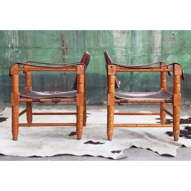 Mid Century Douglas Heaslett Arne Norell Style Chairs - a Pair For Sale - Image 10 of 11