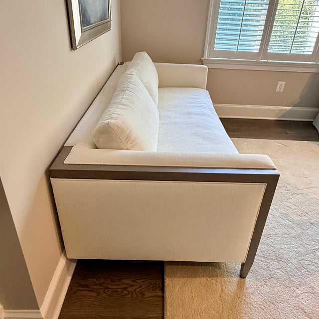 Vanguard Wood Framed Sofa For Sale - Image 12 of 15