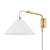 Transitional Hudson Valley Lighting Mark D. Sikes Dorset Rattan Wrapped 1-Light Plug In Wall Sconce with Pleated Shade For Sale - Image 3 of 3