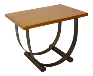 Donald Deskey Style Art Deco Machine Age Side Table