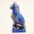 Blue Vintage Cat Figurine in Ceramics from Rambersvillers, 1940s For Sale - Image 8 of 8