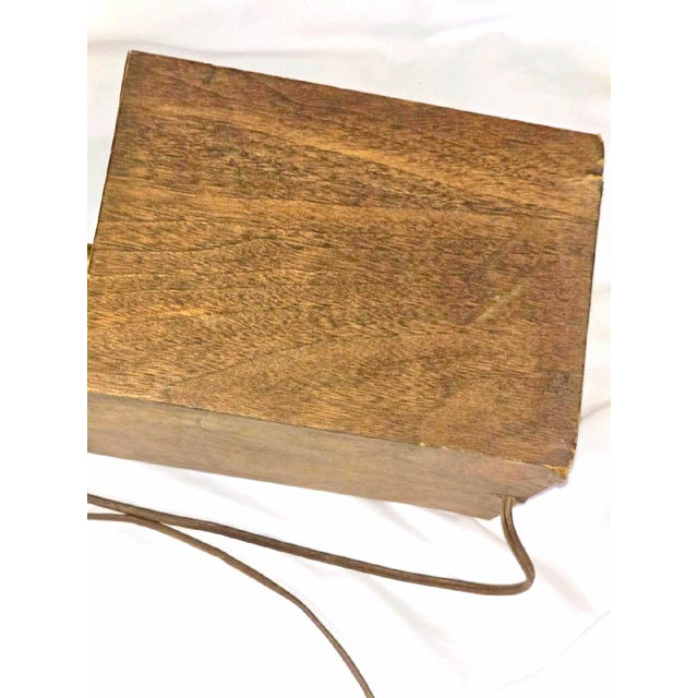 1960s Sculptural Brutalist Lamp by the Laurel Lamp Mfg. Company, Unmarked For Sale - Image 9 of 11