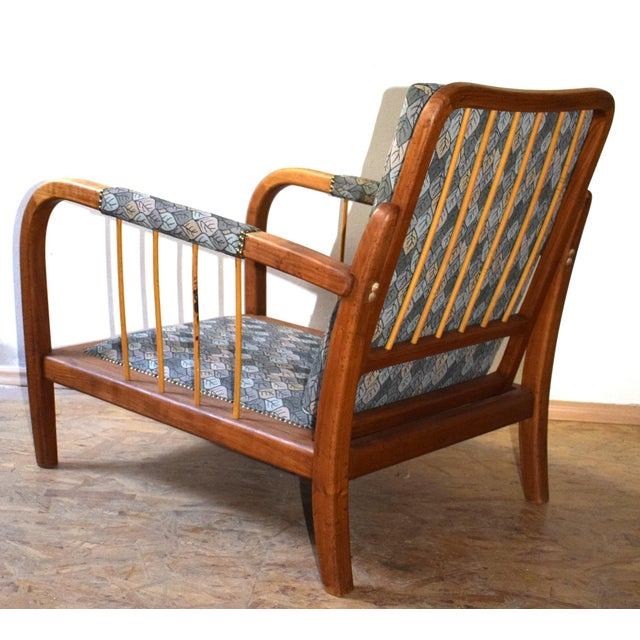 Vintage Lounge Chair by Josef Frank for Home & Garden, 1920s For Sale - Image 12 of 14