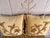 Pair of Golden Chenille Pillows W/ 19th Century Metallic Embroidered Appliqués For Sale - Image 13 of 14