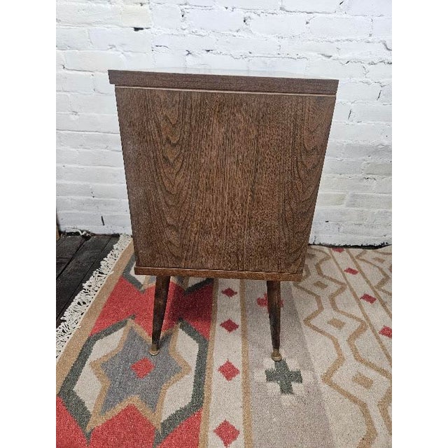Mid-Century Modern Record Cabinet by Lu Van Inc. For Sale In Providence - Image 6 of 6