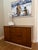 Mid-Century Modern 1950s Edward Wormley for Dunbar Tambour Door Credenza Cabinet With Dovetailed Drawers For Sale - Image 3 of 15