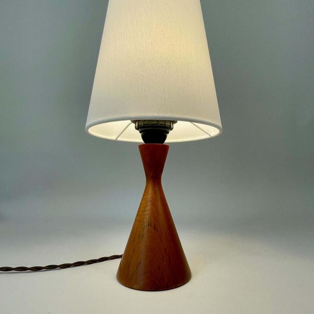 Mid-Century Teak Table Lamp, Sweden, 1960s For Sale - Image 11 of 14