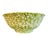 Ceramic Large Vintage Italian Green Spongeware Stoneware Bowl | 13.25” Classical Schizzato Spatterware Serving Bowl | Rustic Farmhouse Ceramic Décor For Sale - Image 7 of 8