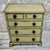 Cream Antique Victorian Hand-Painted Pine Chest of Drawers, 1880 For Sale - Image 8 of 9