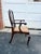 Henkel Harris Late 20th Century Henkel Harris Queen Anne Style Mahogany Open Dining Armchair For Sale - Image 4 of 14
