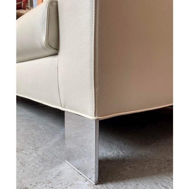 Leather Sofa by Rodolfo Dordoni for Minotti For Sale - Image 6 of 14