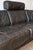 Contemporary De Sede Style Swiss Black Leather Modular Sofa For Sale - Image 3 of 11