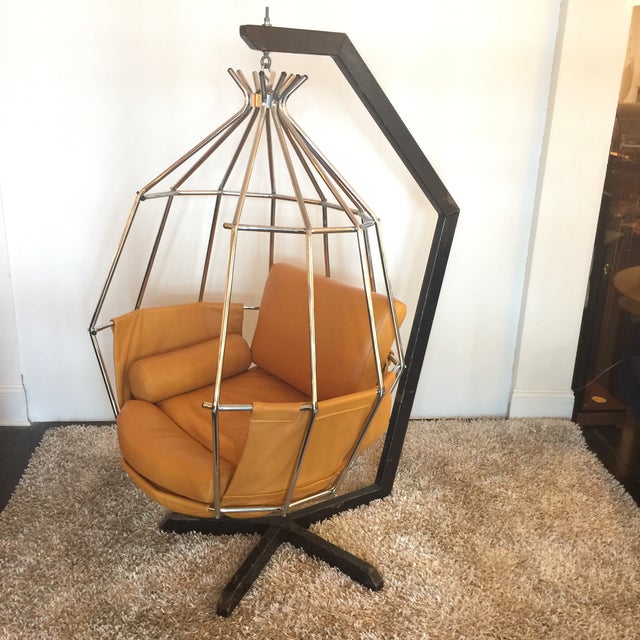 Arberg Hanging Birdcage Chair Chairish