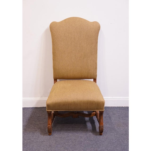 Rustic Century Furniture Rustic Old World Transitional Upholstered Dining Side Chair 52-541 For Sale - Image 3 of 10