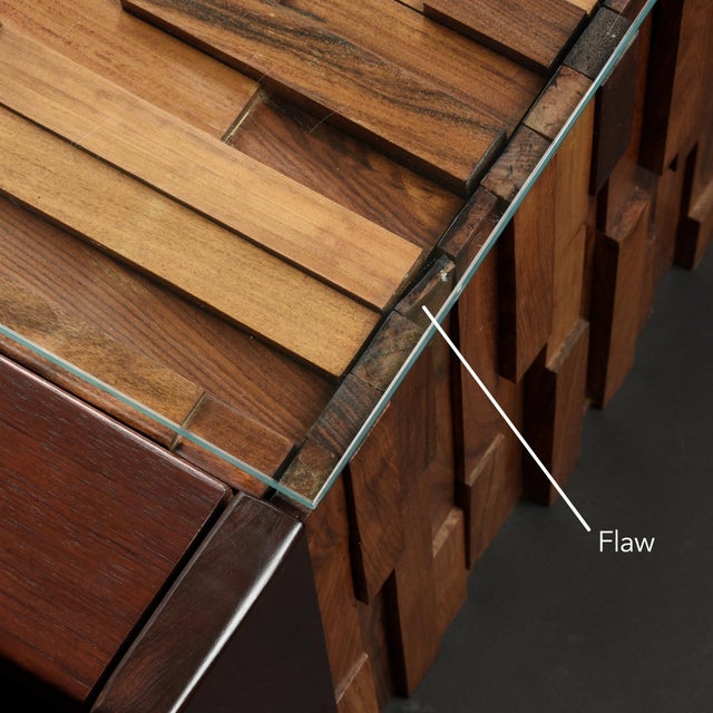 Percival Lafer Brutalist Parquet Low Profile Brazilian Modern Side Tables For Sale - Image 15 of 18