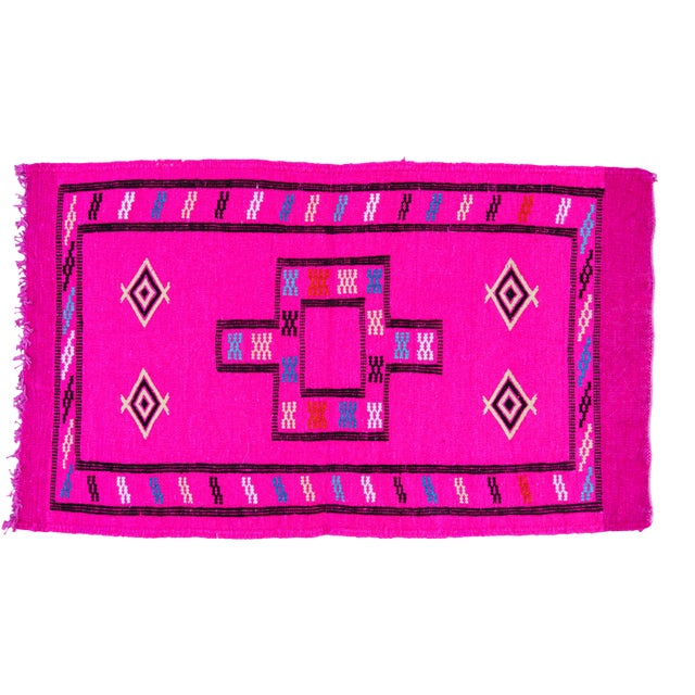 Moroccan Rug, 3'2" X 1'8" For Sale