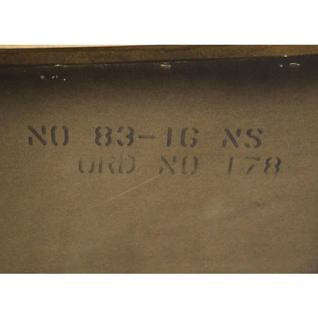 High End Vintage Rustic European Style 26" Two Drawer Nightstand For Sale - Image 11 of 12