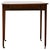 Early 19th Century Early 19th Century Regency Mahogany Pembroke Table with Satinwood Inlay and Casters For Sale - Image 5 of 12