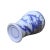 2010s Chinese Red Blue White Porcelain Hand-Painted Scenery Small Vase For Sale - Image 5 of 9
