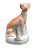 Ceramic 19th Century Staffordshire Sitting Whippet For Sale - Image 7 of 7