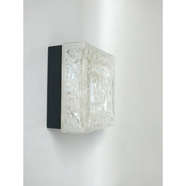 Outdoor Wall Lights in Frosted Glass, 1970s, Set of 2 For Sale - Image 6 of 18
