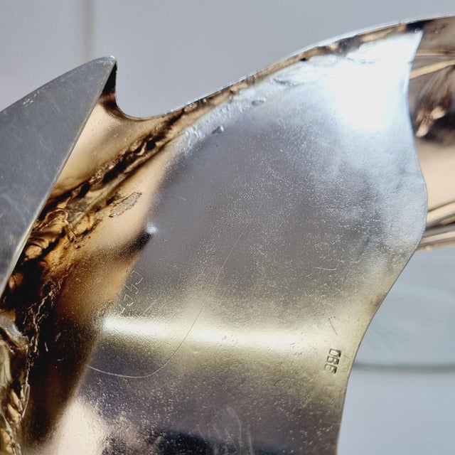 Antique Art Nouveau Silver-Plated Centerpiece by Dupper and Bernhold, 1920s For Sale - Image 13 of 15