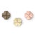 Contemporary Lucky Pink Burnished Brass Single Coat Hook by Richard Hutten For Sale - Image 3 of 4