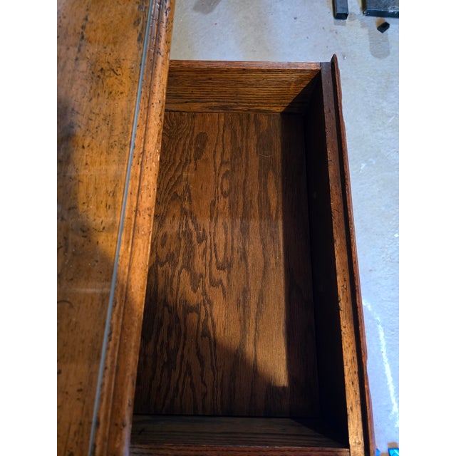 1980s Custom Don Ruseau Executive Desk With Hidden Compartments, Original Documentation & Keys, 1988 For Sale - Image 5 of 6
