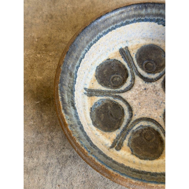 Ceramic Michael Andersen & Søn Danish Blue Ceramic Small Bowl 1960s Mid-Century For Sale - Image 7 of 9