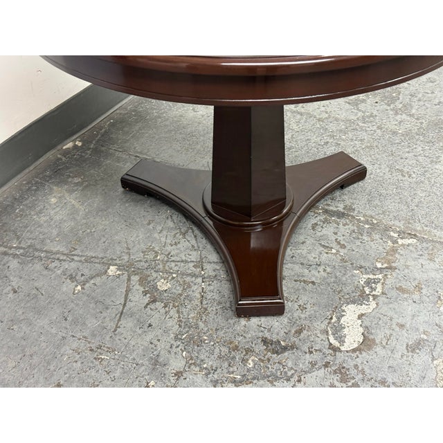Brown Nancy Corzine Plaza Table, 44 Inches For Sale - Image 8 of 13