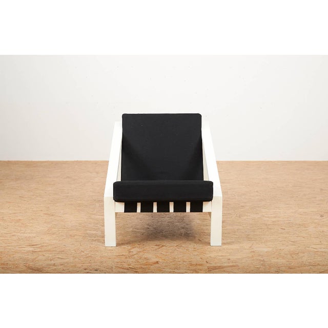 Armchair in Wood Frame by Benedikt Rohner, 1958, in Good conditions. Designed 1950 to 1959 I have official proof of...
