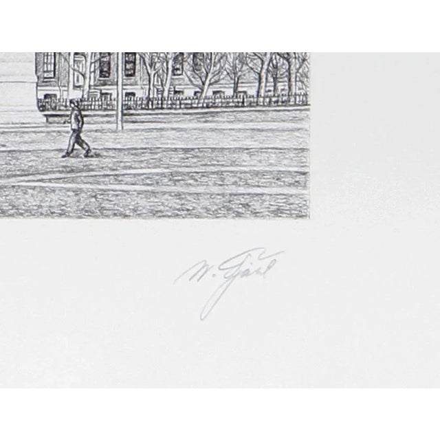 New York: The Washington Arch Walter Tjart, Russian/American (1935) Date: circa 1980 Etching, Signed and Numbered in...