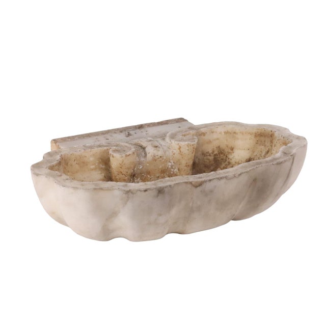 Stone Baroque Beige Marble Bowl For Sale - Image 7 of 7