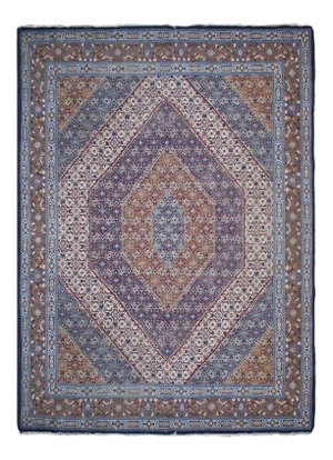 1940s Vintage Handknotted Doroksh Rug