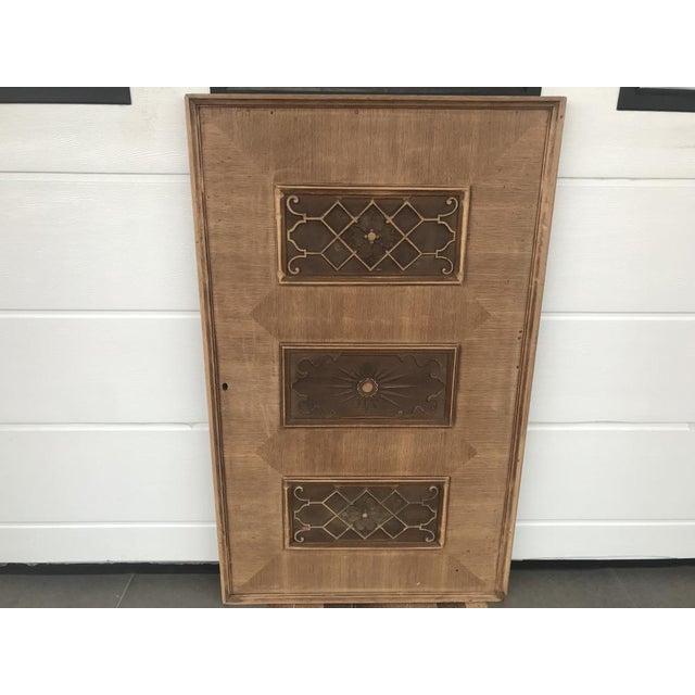 Oak Wardrobe Door, 1940s For Sale - Image 4 of 18