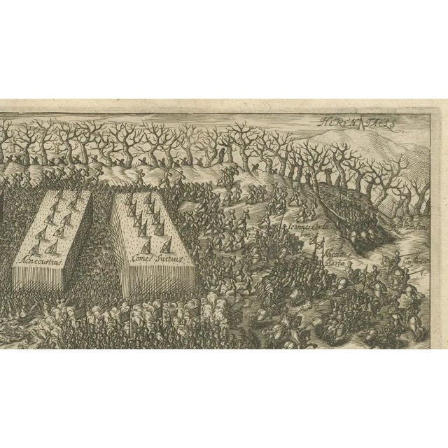Dolendo, Battle of Turnhout, Dutch and English Victory over Spanish, 1700, Print For Sale - Image 5 of 10