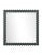 Contemporary Fleur Home Carnival Chaos Square Mirror in Gunmetal, 24x24 For Sale - Image 3 of 3
