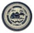 Mid 20th Century Imperial Standard China Blue and White Chinoiserie Plates — Set of 8 For Sale