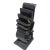 1990s Black Wood Scroll Fleur Bookends- 9a Pair For Sale In San Diego - Image 6 of 11