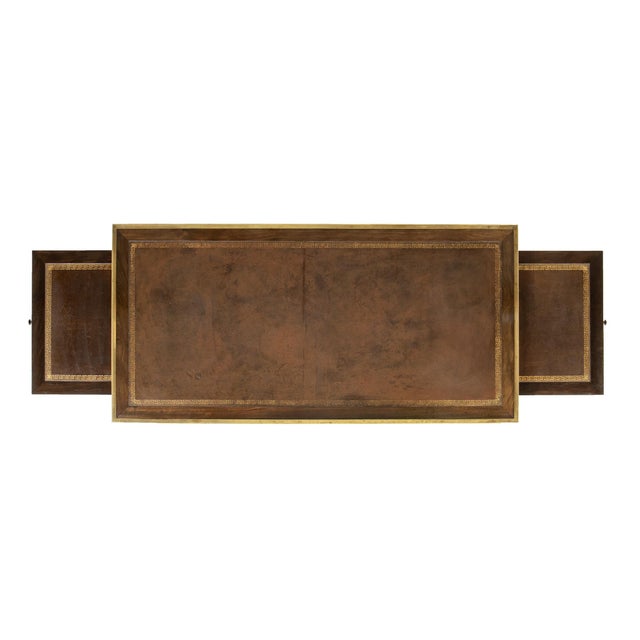 Antique French Bureau Plat, 1800s For Sale - Image 10 of 14