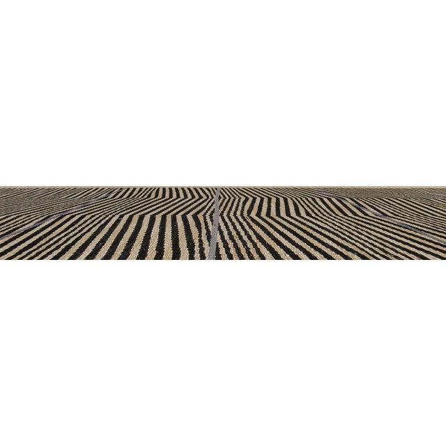 Modern Flat-Weave Wool Runner by Doris Leslie Blau For Sale - Image 4 of 5