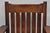 Stickley Antique Stickley & Brandt Mission Oak Arts & Crafts Arm Chair With Drop Seat For Sale - Image 4 of 16