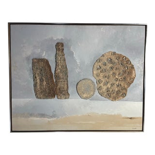 "Walking Stones Iv”(1973) by Enrico Donati….the “Last Surrealist” According to Andre’ Breton For Sale